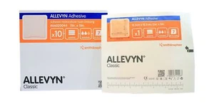 Smith Nephew 66020044 Allevyn Adhesive Foam Dressing 5" x 5" - Box of 10 - Picture 1 of 1