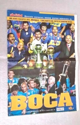 BOCA Juniors Champion Interconental Cup 2003 - Solo Futbol 杂志/海报 — 第 1/4 张图片