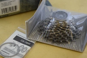 Shimano Dura Ace Cassette CS-7800 10 Speed 11-23 teeth silver New in box - Picture 1 of 6