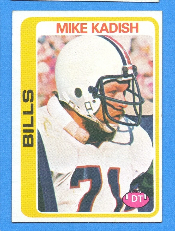 1978 Topps #148 Mike Kadish EX Bills - Image 1 of 1