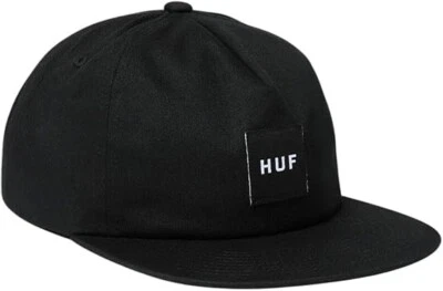 Gorra HUF para hombre OSFA negra SnapBack bandera de América patín moderna Foto 1 de 4