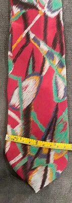 Vintage NECK TIE 100% SILK LORD AND TAYLOR METROPOLITAN - Изображение 1 из 4