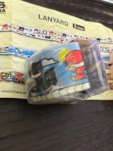 DC X Kura Sushi Justice League Cartoon Lanyard Blue - Picture 1 of 5