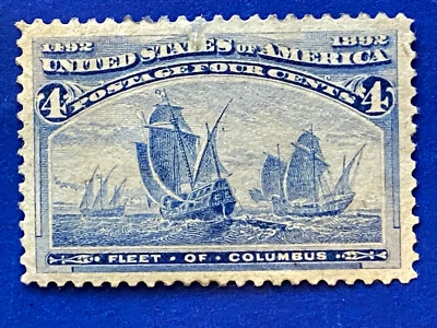 US Stamps-SC# 233 - Colombian  - MH  - CV $50.00 - Image 1 of 2