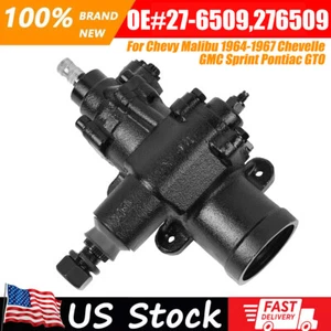 New Power Steering Gear Box for Chevrolet Malibu Monte Carlo Camaro GMC Pontiac - Picture 1 of 11