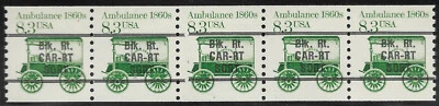2128a 8.3 cent Ambulance "Rock on Road" Plate Variety - Image 1 of 2