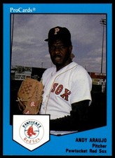 1989 ProCards Andy Araujo Pawtucket Red Sox #679