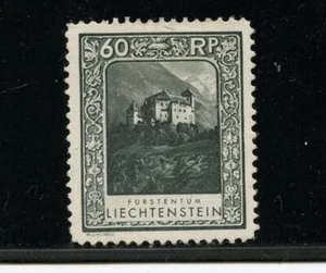 Liechtenstein #103 (L093) Gutenberg Castle, M, H, FVF, CV$105.00 - Picture 1 of 2