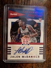 2019-20 Panini Chronicles Hometown Heroes Terence Davis Red Rookie Auto Toronto