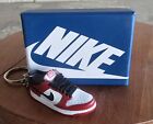 Mini Sneaker Keychain Red,White&Black with Shoe Box 3D Gift/Charm High Quality