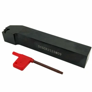 91° SCGCR 2525M09 25mm×150mm CNC External Turning Tool Holder For 80° CCMT09T304 - Picture 1 of 5