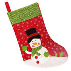 Christmas Gift Bags Snowman Stocking Socks Xmas Tree Hanging Ornaments Decor