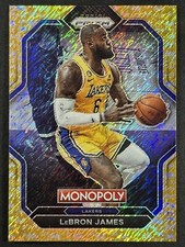 2022-23 Panini Monopoly Prizm Lebron James All Star Gold Money Shimmer /500 #PS7
