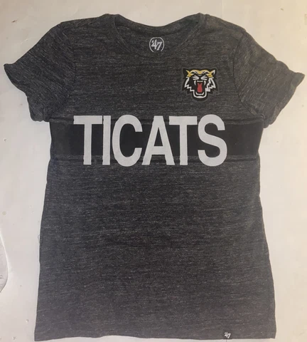 Hamilton Tiger Cats 47 Brand Womens T-Shirt New XL Cover