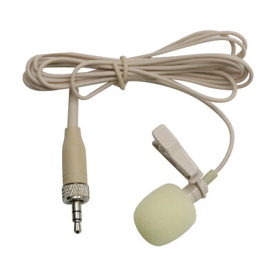 Lavalier Microphone For Sennheiser Wireless Transmitter Omnidirectional  Mic - Image 1 of 2