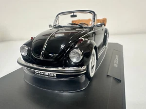 Norev Volkswagen 1303 Cox Cabriolet 1972 Black 1/18 188533 0125 25 - Picture 1 of 8