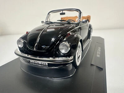 Norev Volkswagen 1303 Cox Cabriolet 1972 Black 1/18 188533 0125 25 - Photo 1/4