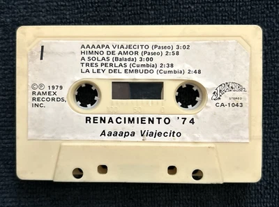 RENANCIMIENTO '74- AAAAPA VIAJECITO 1979 RAMEX  CA-1043  GOOD PLUS CONDITION Foto 1 de 4