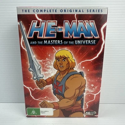 He-Man And The Masters Of The Universe Complete Original Series DVD 16 Disc Set - image 1 of 3