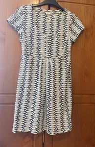 White Stuff Cape Blue Fish Print Cotton Short Tunic Dress UK8 L31" - Picture 1 of 5