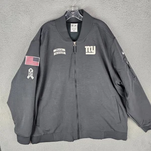 New York Giants Jacket Men 3XL Nike Salute to Service NFL Football Full Zip - Picture 1 of 9