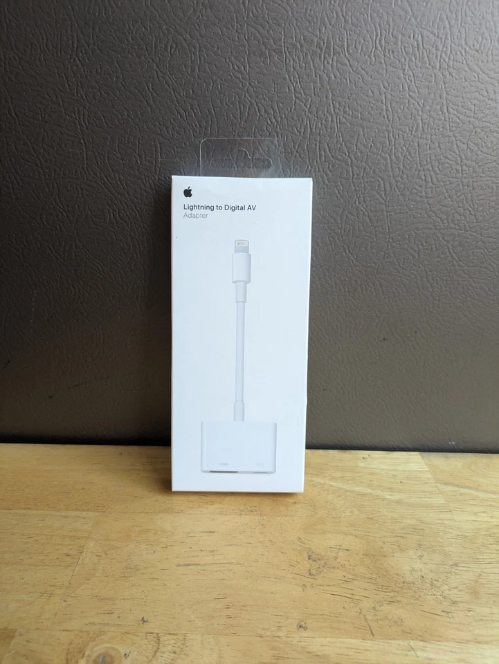 GENUINE Original Apple Lightning To Digital AV Adapter MW2P3AM/A A1438 White