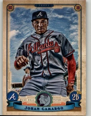 2019 Topps Gypsy Queen Johan Camargo GQ Logo Swap #38 Atlanta Braves - Image 1 of 2