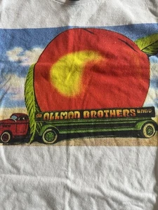 Allman Brothers Band Eat A Peach Band Graphic T Shirt Size XL - Picture 1 of 7