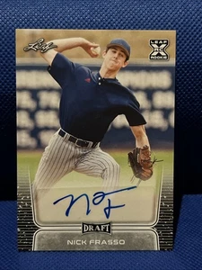 NICK FRASSO 2020 Leaf Draft Autograph #BA-NF1 DODGERS/BLUEJAYS - Picture 1 of 3