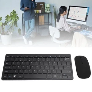 2.4G Wireless Keyboard Mouse Combo 78 Keys Keyboard USB Receiver Thin PC Key Hot - Afbeelding 1 van 30