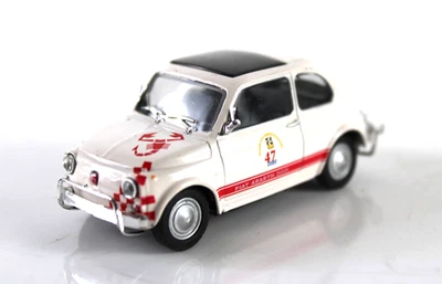 Vintage FIAT 500 ABARTH (1957) HONGWELL scala 1:43 modellino da collezione - Immagine 1 di 4