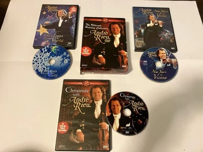 ANDRE RIEU CHRISTMAS ULTIMATE HOLIDAY COLLECTION 3 DVD NEW YEAR’S IN VIENNA - Image 1 of 4