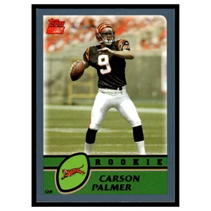 Tarjeta de fútbol americano Carson Palmer Rookie #311 2003 Topps Collection Cincinnati Bengals - Imagen 1 de 3
