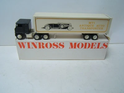 Winross MTI Antique Auto Transporter 1973 Hershey 1/64 Diecast MIB - Image 1 of 4