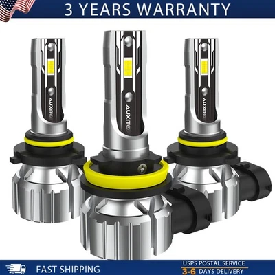 H11 9005 9006 LED Headlight High Kit Low Beam Bulb Super Bright 6500K White X - Image 1 of 4