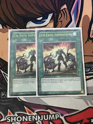 Yu-Gi-Oh! A Hero Lives Ultimate Rare GENF-IT098 ITALIAN 1st Ed. LP (2 Available) - Image 1 of 4