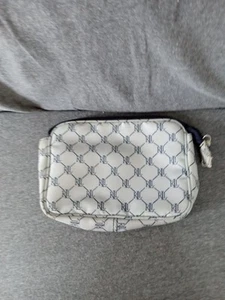 Lauren By Ralph Lauren Women Pink Logo Monogram Makeup Cosmetic Toiletry Bag - Picture 1 of 5