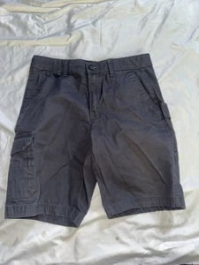 Brahma Ripstop Cargo Shorts Relaxed Fit Men's Size 30 Black - Picture 1 of 3