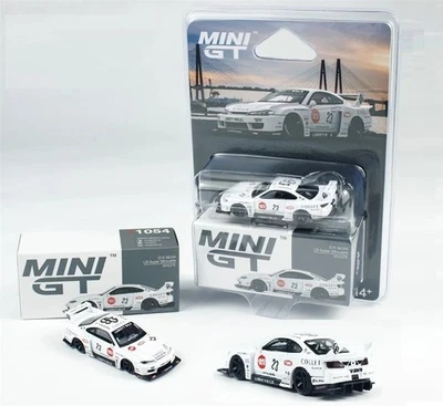 Mini GT 1:64 Nissan LB-Super Silhouette S15 SILVIA ATHLETE White MGT01054-P10 - Image 1 of 4