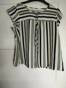 Ladies Cap Sleeved Top Size 16/18 - Picture 1 of 1
