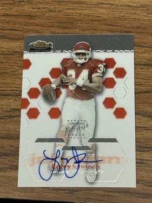 Larry Johnson 2003 Finest Auto Autograph #125 309/999 - Image 1 of 2