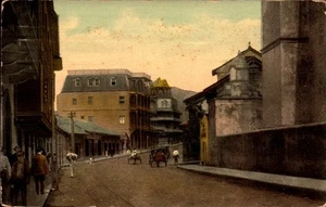 POSTAL VINTAGE - CALLE BOLÍVAR, CIUDAD DE PANAMÁ BK80 - Imagen 1 de 2