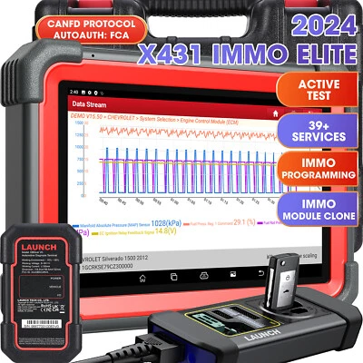 2025 Launch X431 Immo Elite Professional Key Programming Tool OBD2 Diagnostic Tool DE - Image 1 of 4