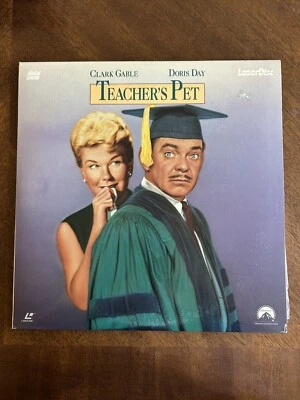 Teacher's Pet Laserdisc LD Clark Gable Doris Day - Imagem 1 de 2