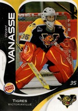 2007/08 Victoriaville Tigres - VINCENT VANASSE (g)