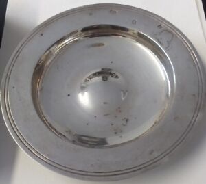 Vintage sterling silver Armada 6"3/4 Dish. London Date *1979 By R C (272g)