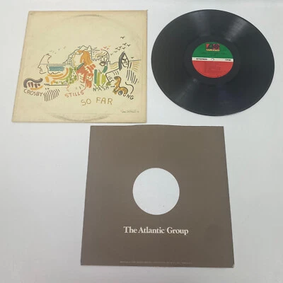 Crosby Stills Nash & Young  So Far 1974 SD-19119 VINYL - Image 1 of 4