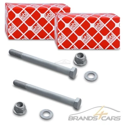 FEBI SCHRAUBENSATZ QUERLENKER VORNE FÜR AUDI A4 B8 8K A5 8T 8F A6 4F 4G A7 A8 Q5 - Bild 1 von 2