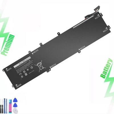 Battery For Dell XPS 15 9570 7590 9560 9550 Precision 5530 5540 5510 5520 6GTPY - Изображение 1 из 4