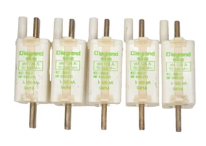 Lote de 5 NUEVO Legrand 16650 125 Amp Fusibles 500V AC Hoja Cuchillo Cartucho - Imagen 1 de 6